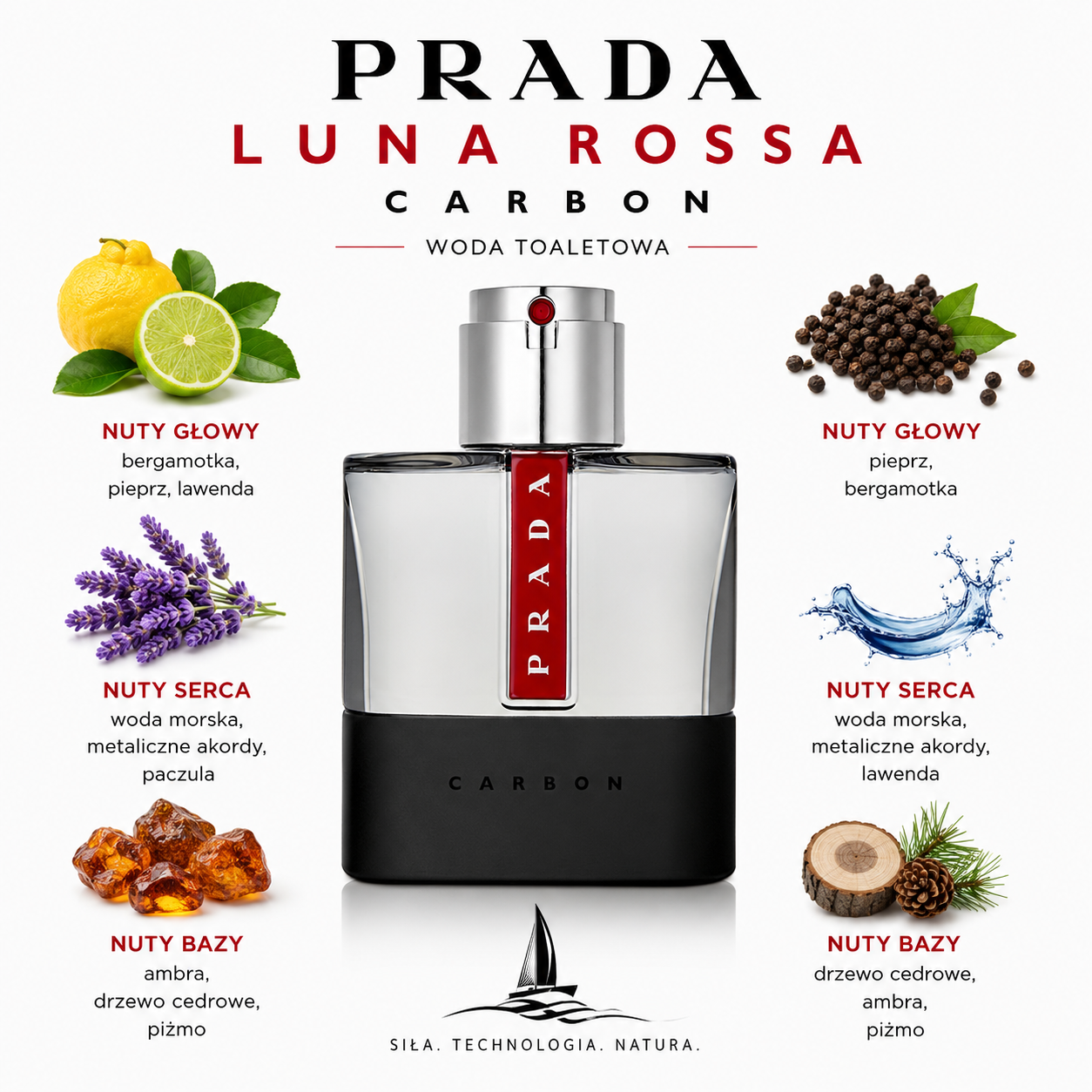 Prada Luna Rossa Carbon - próbka perfum, zamiennik Dior Sauvage